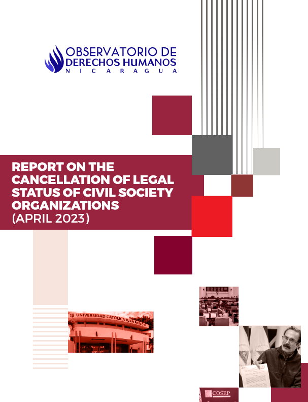 Report on the cancellation of legal status of civil society organizations
