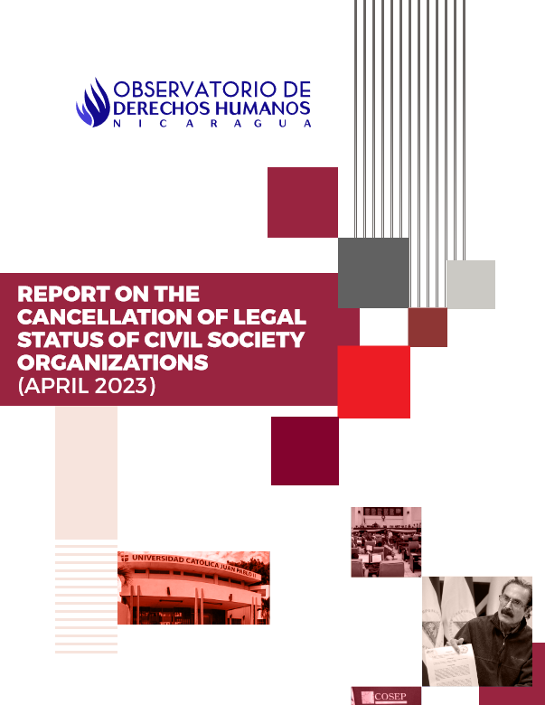 Informe de Cancelación de Personería Jurídica de Organizaciones de Sociedad Civil